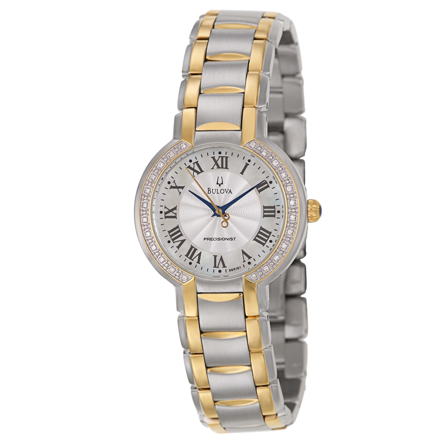 Stainless Steel Bulova Precisionist Yellow Bulova Women's 98R161