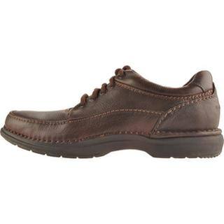 Shop Men S Rockport Encounter Dark Brown Tumbled Free Shipping