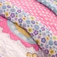 preview thumbnail 5 of 4, Intelligent Design Kids Blooming Butterflies Reversible Quilt Set with Throw Pillow