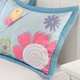 preview thumbnail 3 of 4, Intelligent Design Kids Blooming Butterflies Reversible Quilt Set with Throw Pillow