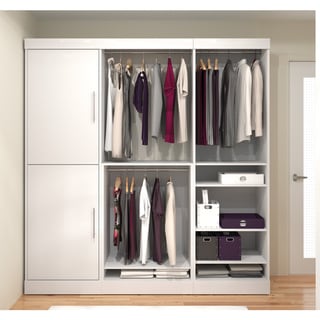 White Armoires & Wardrobe Closets - Shop The Best Deals For Apr 2017