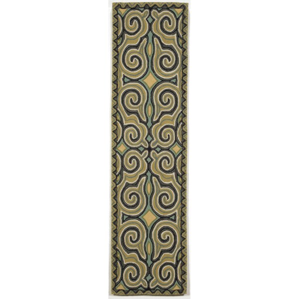 Paisley Outdoor Rug (2'X8')