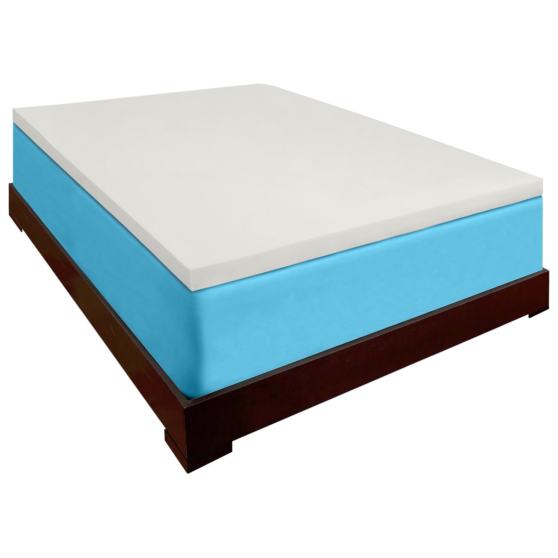 4 lb density memory foam mattress topper