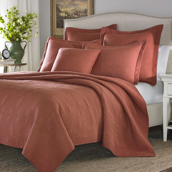 Stone Cottage Arbor Cayenne Cotton 3-piece Quilt Set