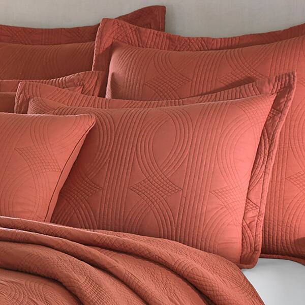 Shop Stone Cottage Arbor Cayenne Cotton 3 Piece Quilt Set On