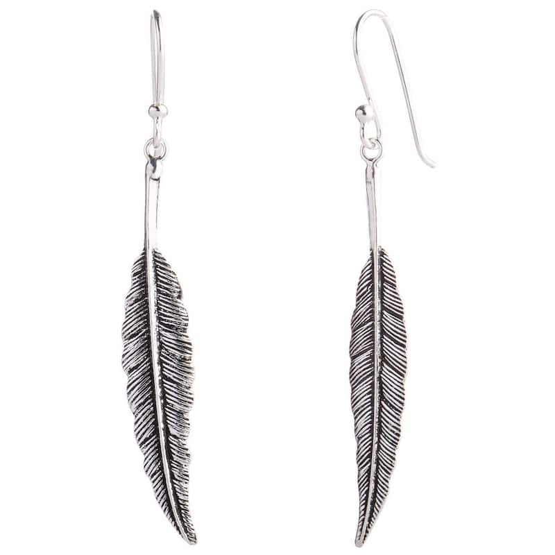 Handmade Sterling Silver Flight Foxtail Danling Style Earrings (Thailand)