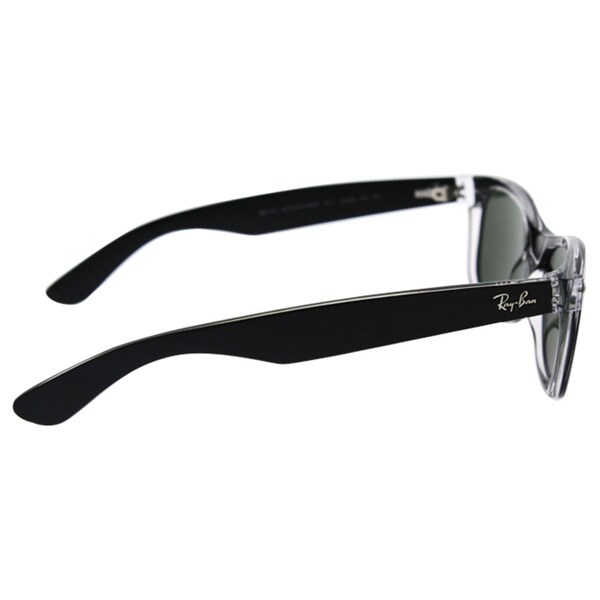 ray ban wayfarer black and clear