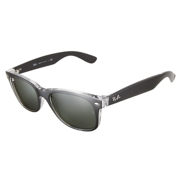 ray ban wayfarer black and clear