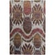 preview thumbnail 26 of 26, Hand-Knotted Vera Nature Area Rug Purple - 5' x 8' - Rectangle