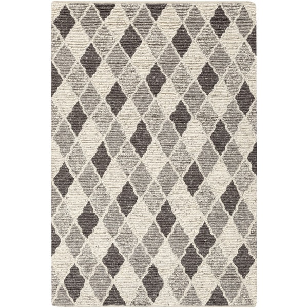 Copper Grove Rock Rose Hand-woven Moroccan Trellis Wool Area Rug - 5' x 7'6"