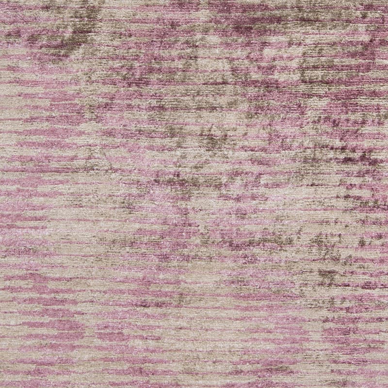 Hand-Knotted Brian Stripe Viscose Area Rug - 5' x 8' - 5' x 8'