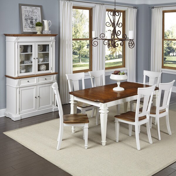 Americana 7 Piece Dining Set With Buffet And Hutch By Home Styles Americana 7 Piece Dining Set With Buffet And Hutch By Home Styles