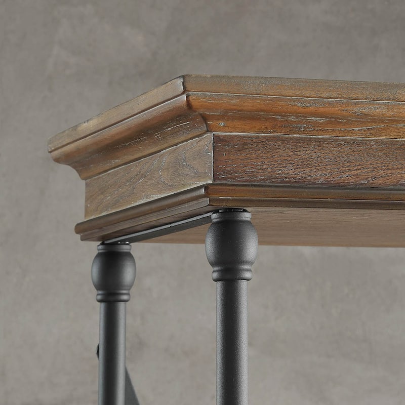 Barnstone Cornice Double Shelving Bookcase by iNSPIRE Q Artisan