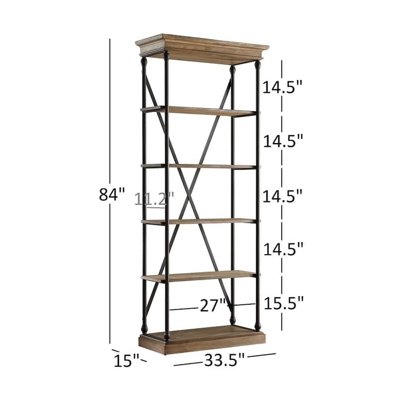 Barnstone Cornice Etagere Bookcase by iNSPIRE Q Artisan