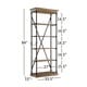 preview thumbnail 10 of 27, Barnstone Cornice Etagere Bookcase by iNSPIRE Q Artisan