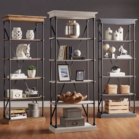 Barnstone Cornice Etagere Bookcase by iNSPIRE Q Artisan