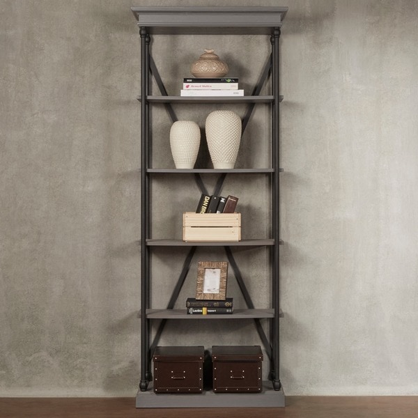 Buy Grey Bookshelves Bookcases Online At Overstock Our Best