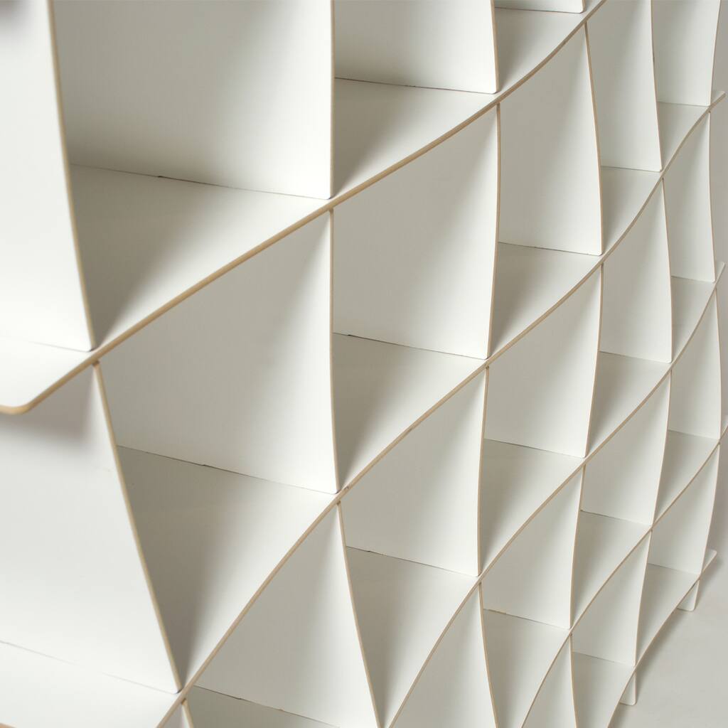 Wave Modern Bookcase