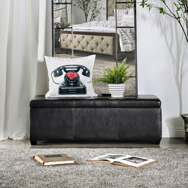 Shop Furniture of America Ral Contemporary Brown Shoe Shop Furniture of America Ral Contemporary Brown Shoe