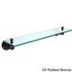 preview thumbnail 6 of 12, Allied Brass Single Glass/ Metal Wall Shelf Oil Rubbed Bronze