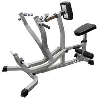 Valor Fitness CB-14 Plate Loaded Seated Row and Chest Pull Machine - Grey