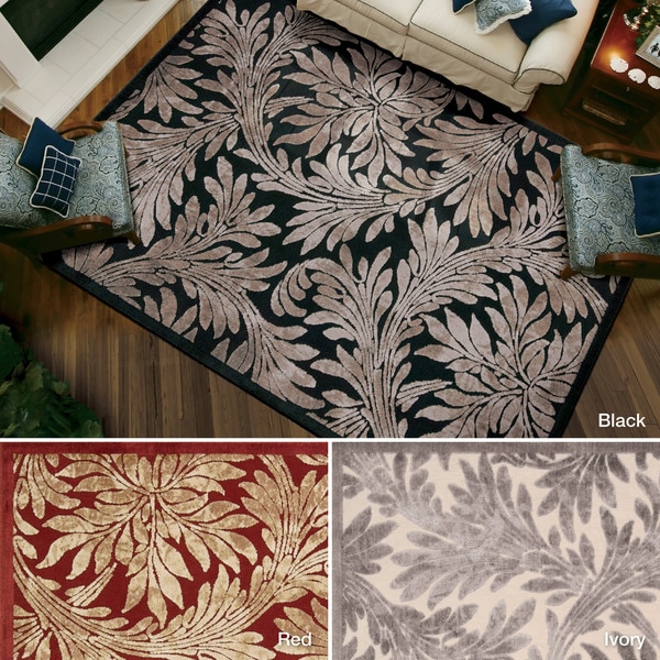 Rug Squared Corona Floral Accent Rug (2'3 x 3'9) - 2'3" x 3'9"