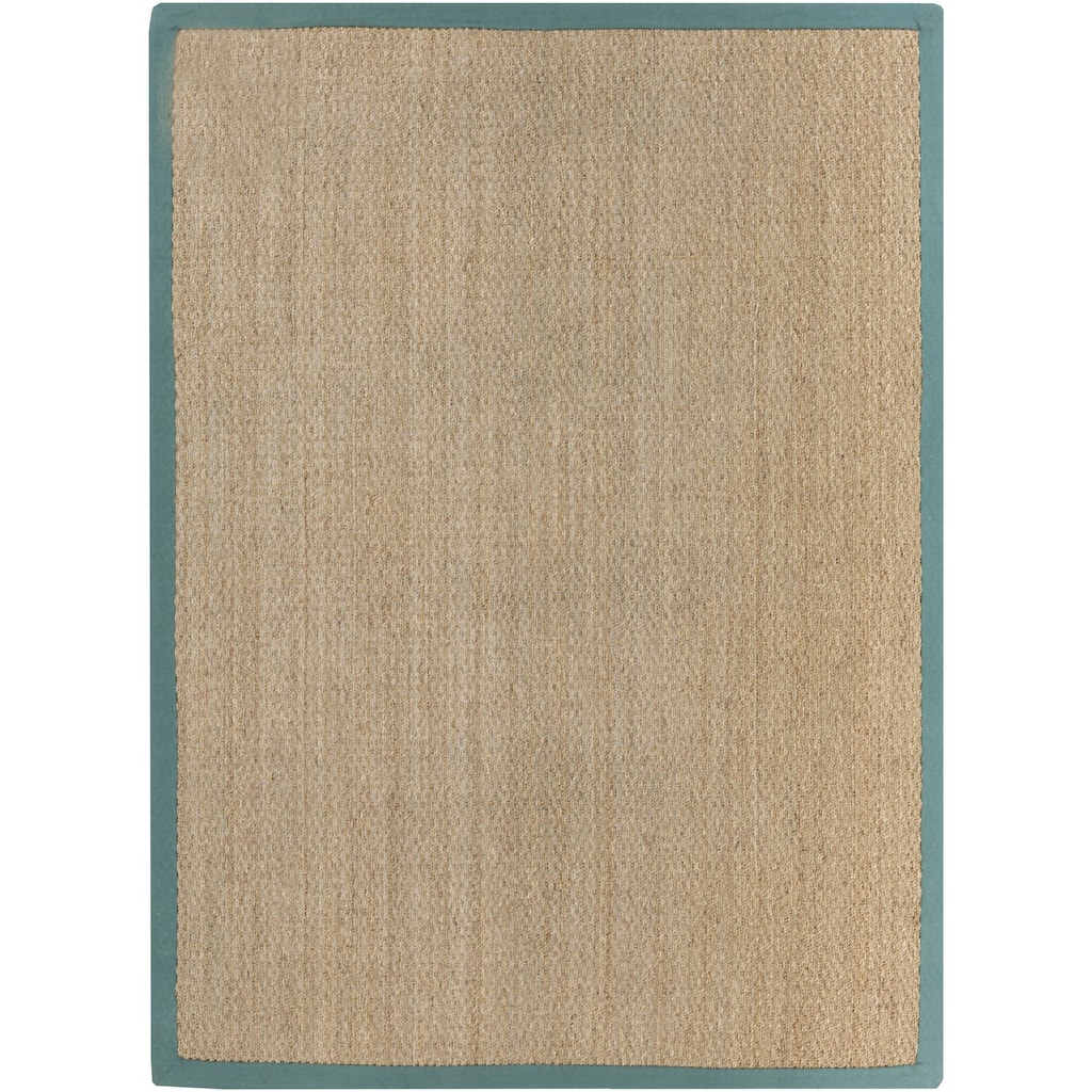 Hand-Woven Erskine Border Seagrass Area Rug - 9' x 13'