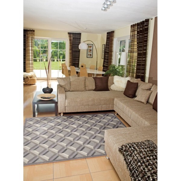 Rug Squared Corona Stone Rug (5'3 x 7'5) - 5'3" x 7'5"