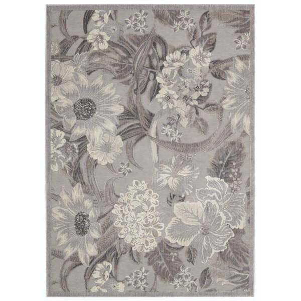 Rug Squared Corona Grey Rug - 5'3" x 7'5"