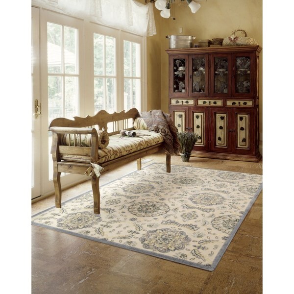 Rug Squared Corona Ivory Rug - 5'3" x 7'5"
