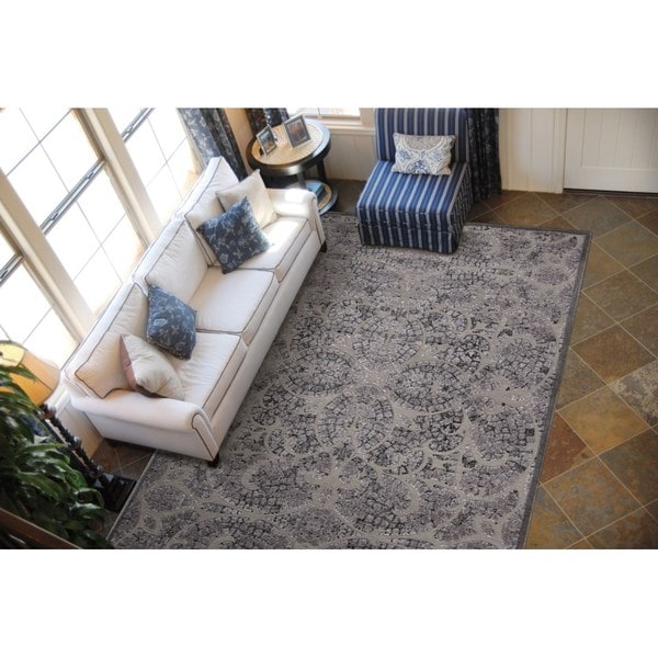 Rug Squared Corona Grey Rug - 5'3" x 7'5"
