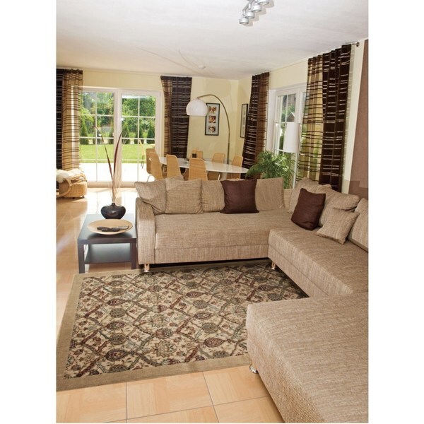 Rug Squared Corona Light Gold Rug - 3'6" x 5'6"