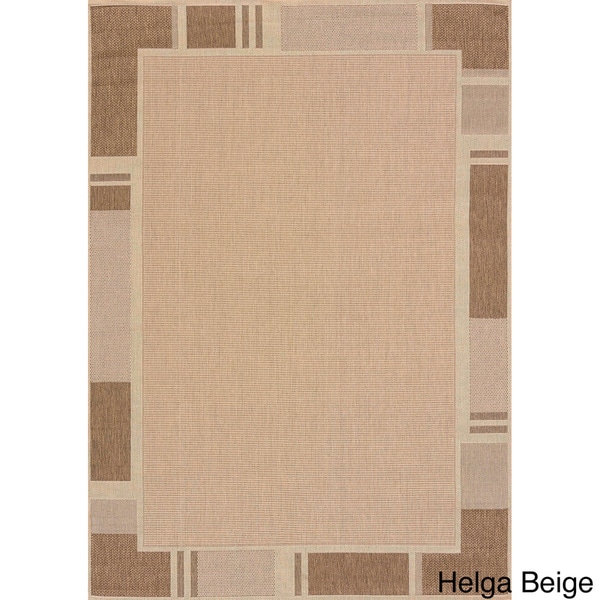 Flat-weave Terrace Renata Indoor/Outdoor Area Rug - 7'10 x 10'6