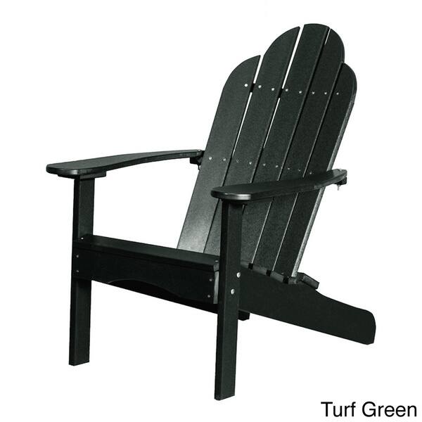 Shop Somette Terra Poly Lumber Outdoor Adirondack Chair Free