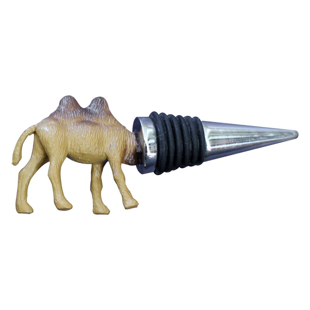 Rocket Bug Thirsty Animal Camel Wine Stopper