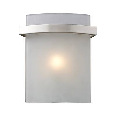 Satin Nickel Briston 1-Light Vanity