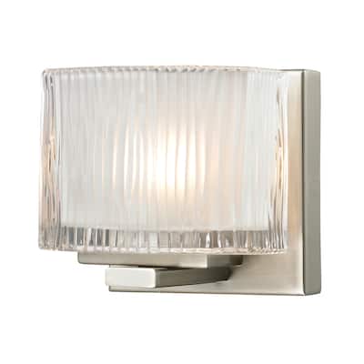 Chiseled Glass Collection 1-Light bath