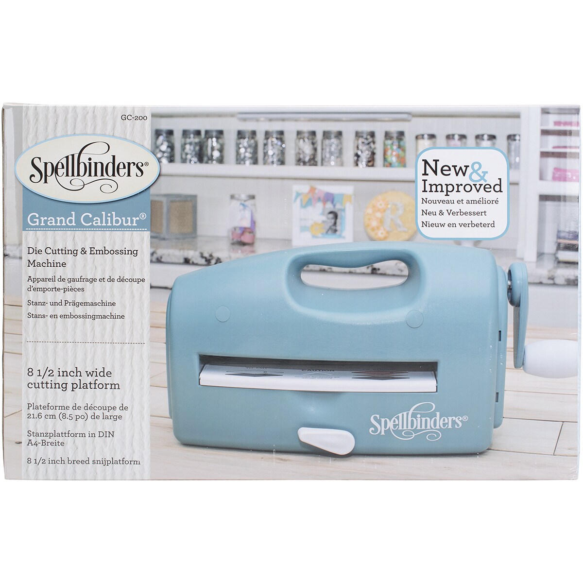 thumbnail image 2 of Spellbinders Platinum 6.0 Die Cutting & Embossing Machine 2 of 13