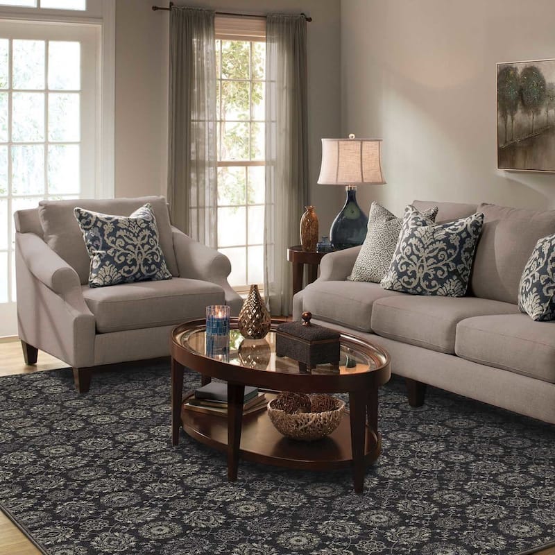 Style Haven Penn Floral Oriental Rug