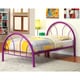 preview thumbnail 4 of 9, Hind Contemporary Full Metal Double Arch Platform Kid Bed by Furniture of America