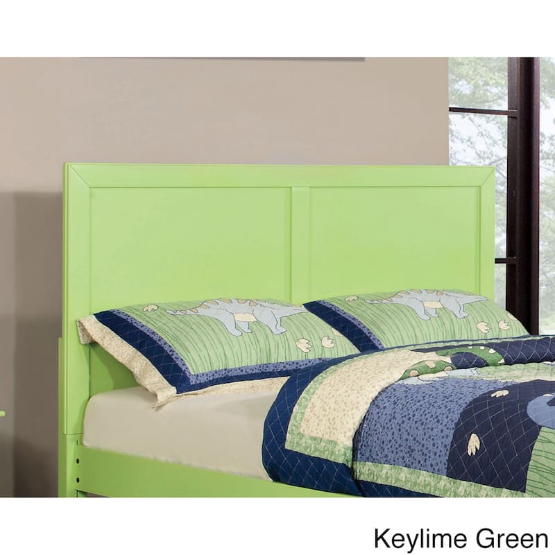 Pice Transitional Solid Wood Panel Design Headboard by Furniture of America