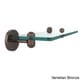 preview thumbnail 14 of 12, Allied Brass Tango Collection 16-inch Single Glass Shelf Venetian Bronze