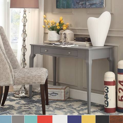 Daniella 1-drawer Wood Accent Office Writing Desk by iNSPIRE Q Bold