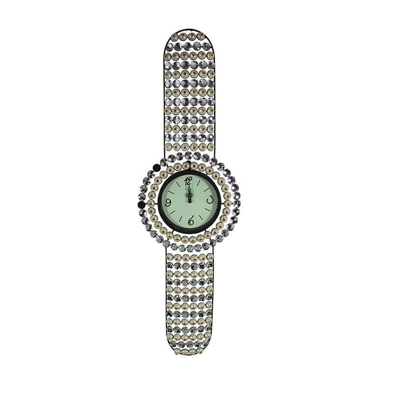 Essential Stone Embellished Watch Clock