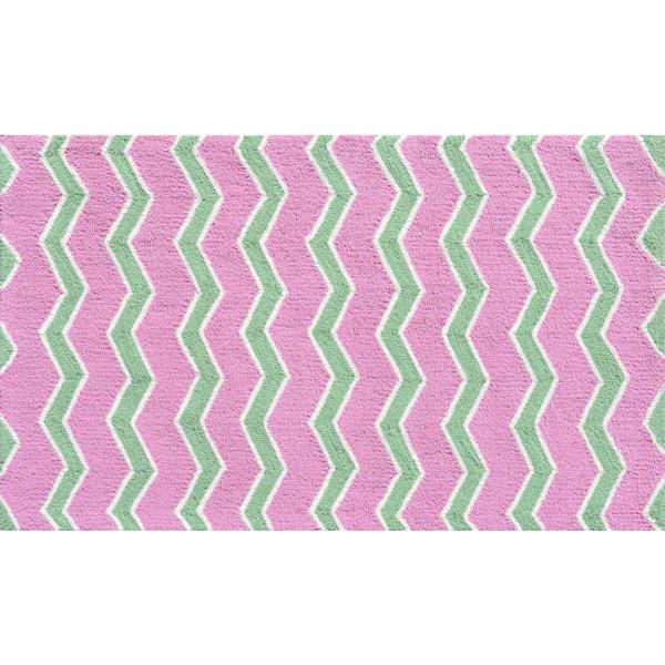 Shop Chevron Wave Area Rug On Sale Free Shipping Today Overstock