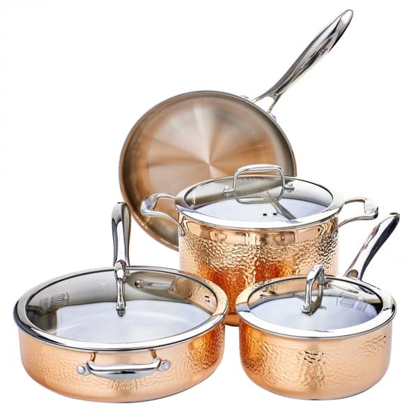 Vintage Chef's Ware Stainless Steel 18-8 Triple Ply 3 quart
