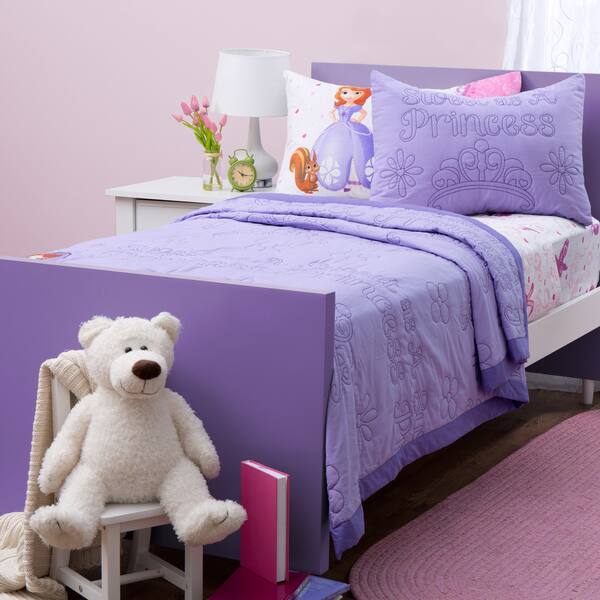 Shop Disney Sofia The First 5 Piece Bed In A Bag With Sheet