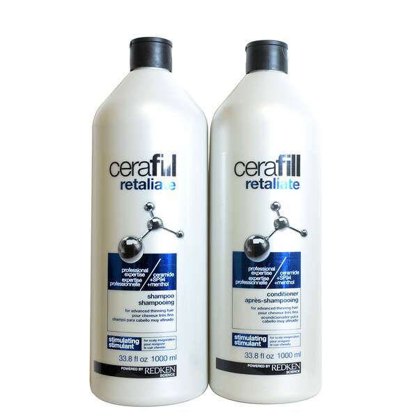 Redken Cerafill Retaliate 33 8 Ounce Shampoo Conditioner Duo Overstock