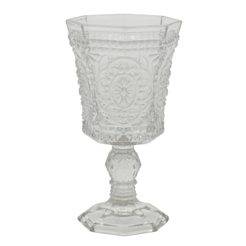 10 Strawberry Street Vatican 8-ounce Clear Goblet (Set of 6)