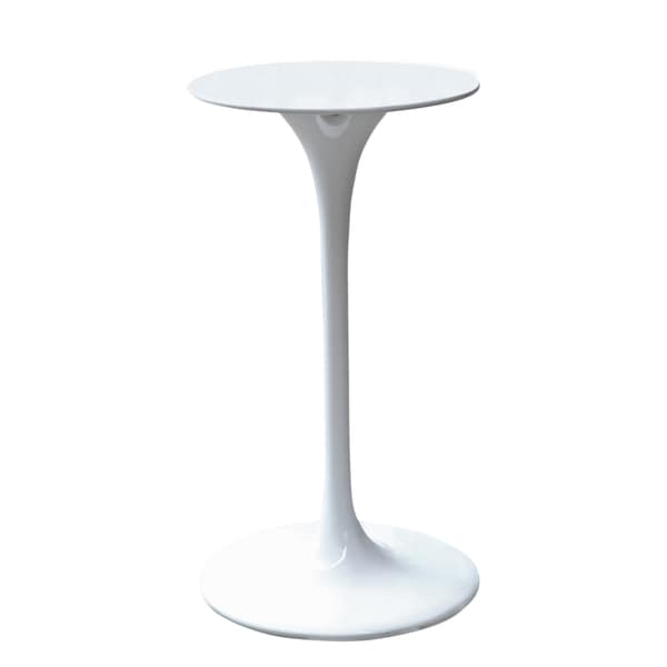 White Flower Bar Table